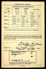 Frederick Caison WW II Draft Card Young Men card back