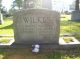 William Christoper & Margaret Kelly Wilkes gravestone