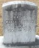 Georgia Harris Wildes gravestone