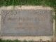 Mary Holliday Wilkes gravestone