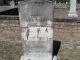 Sallie Sweat Roberts gravestone 2