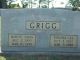 Marvin Atkin & Evelina Lee Grigg gravestone