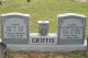 Lewis and Lizzie Greene Griffis gravestone