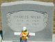 Charles Wilks gravestone