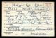 Neal Ernest Wilkes WW II Draft Card Young Men