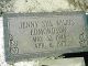 Jenny Sue Wilkes Edmondson gravestone