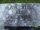 Olivia Greene Key gravestone