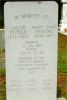 Jacob C and Mary Jane Herring Butler gravestone