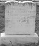 George W & Anna Wilkes Cranford Wilkes gravestone