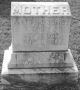Mary Pendergrass Wilks gravestone