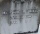 Dalphus Lavell Wildes gravestone