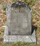 Infant daughter Melton gravestone