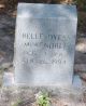 Belle Dyess McKendree gravestone