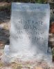 Kate Davis gravestone