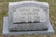 Sarah Jane Andrews gravestone
