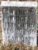 Wilbur Hodges gravestone