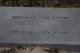 Mary Daniel Turlington gravestone