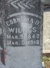 Cornelia O Wilkes gravestone