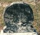 Georgia Williams Hatcher gravestone