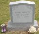 Bobby Wilkes gravestone