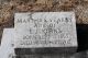 Martha Yearby Johns gravestone