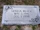 Geneva Johnson Beach gravestone