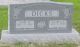 Ivol and Letha Dicks gravestone