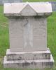 James P and Ellen P Dicks gravestone
