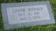 Linnie Rhymer gravestone