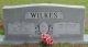 James and Martha Wilkes gravestone