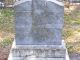 John T & Mattie Mullikin Cason gravestone