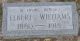 Elbert Williams gravestone