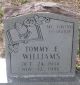Tommy E Williams gravestone