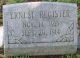 Ernest Register gravestone