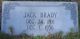 Jack Brady gravestone