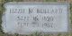 Lizzie Waldron Bullard gravestone