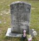 Mamie Register Crews gravestone