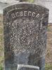 Rebecca Waldron Walker gravestone