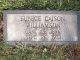 Eunice Caison Williamson gravestone