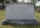 W T & Lavenia Grigg back of gravestone