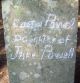 Cretia Powell gravestone 1
