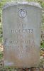Ali Roberts gravestone