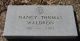 Nancy Thomas Waldron gravestone