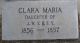 Clara Maria Yongue gravestone