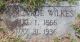 M Monroe Wilkes gravestone