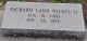 Richard Land Wilkes II gravestone