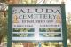 Saluda Cemetery sign
