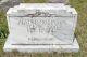 Alvin F Robinson gravestone