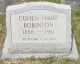 Cohen Hamp Robinson gravestone