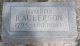 Nimrod Raulerson gravestone